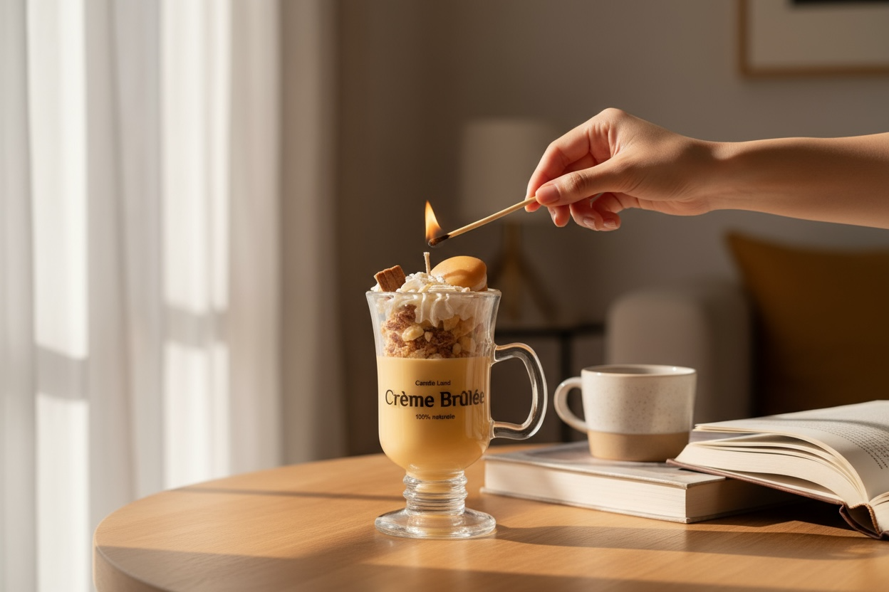 🥧 Crème brûlée en tasse